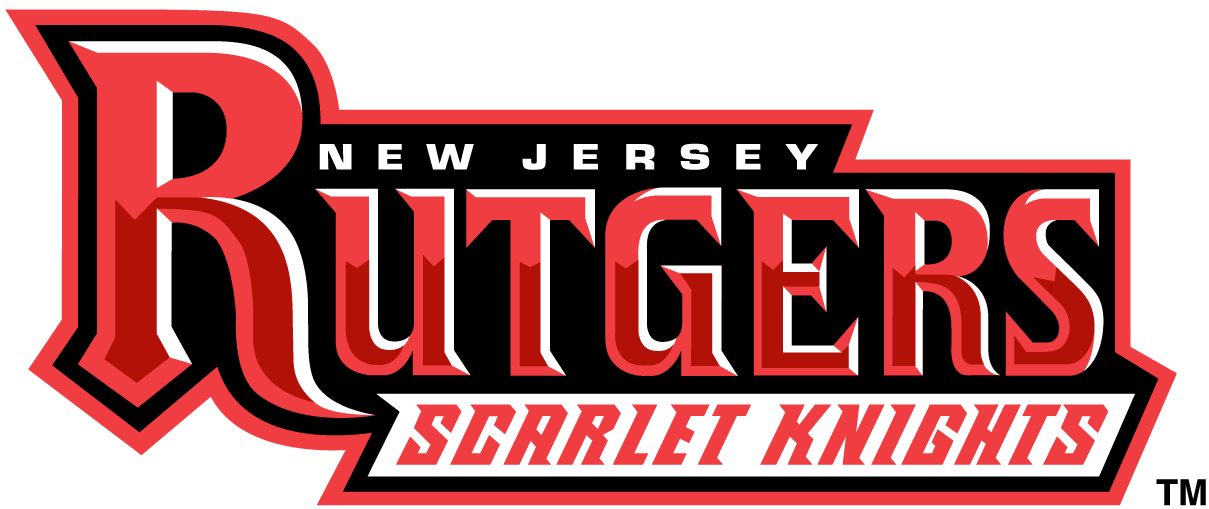 Rutgers Scarlet Knights 1995-2000 Wordmark Logo v2 diy DTF decal sticker